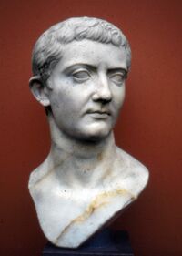 Roman bust of Tiberius