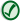 Green checkmark