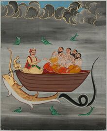 चित्र:Manu and Saptarishi.jpg