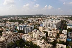 Aerial view of Uppal