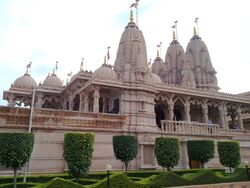 Akshardham temple in New Delhi.