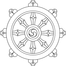 चित्र:Dharma Wheel.svg